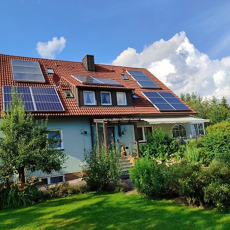 Pension "Der Sulzbachhof" Lehrberg ภายนอก รูปภาพ