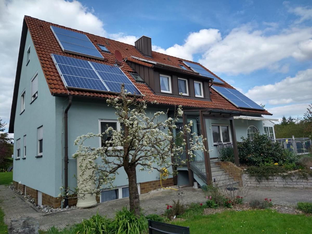 Pension "Der Sulzbachhof" Lehrberg ภายนอก รูปภาพ